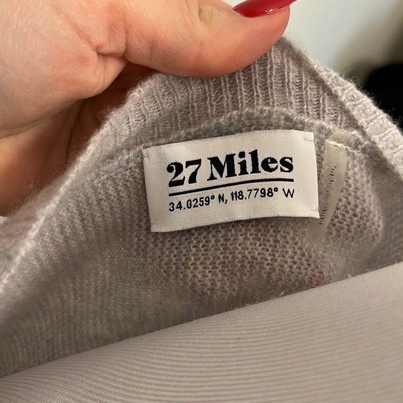 💎27 Miles Cashmere Sweater - Picture 10 of 14